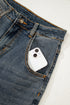 High Rise Exposed Seam Wide Leg Denim Jeans